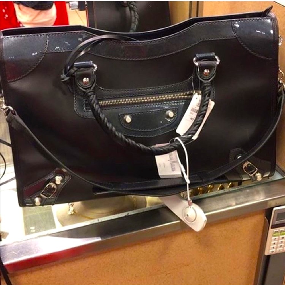Balenciaga City Giant 12 Patent Leather & Leather - Picture 7 of 16